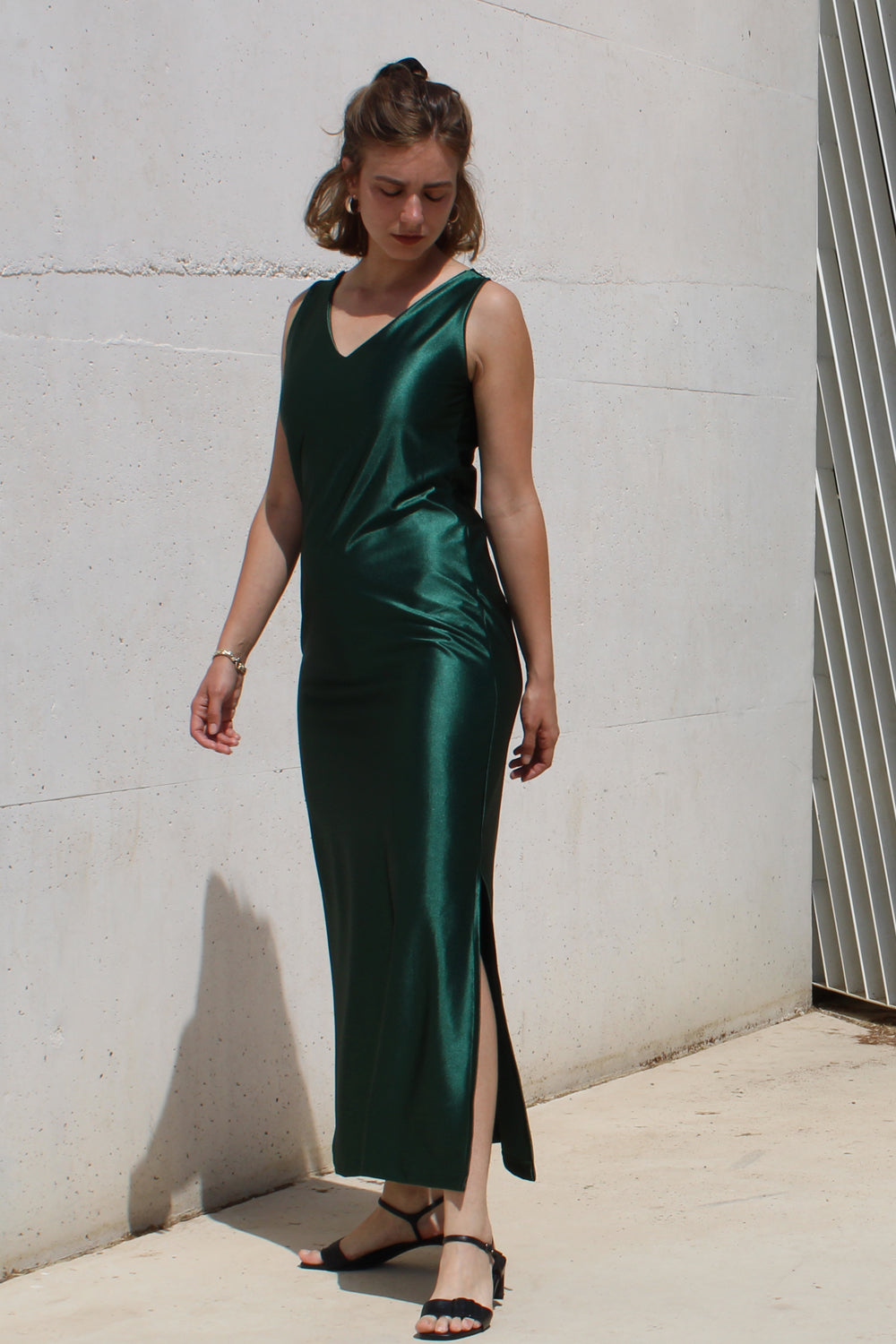 שמלת מקסי ירוקה - רמון מקסי